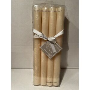 Chesapeake Bay Candle 10" Tapers NIB ~Sugar Cookie~8